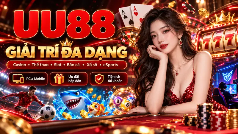 UU88 – Điểm Đến Giải Trí Trực Tuyến Đa Sản Phẩm